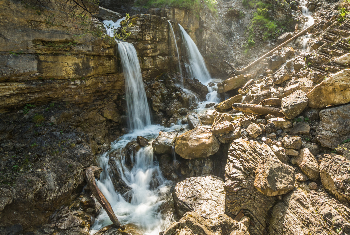 kleiner Wasserfall