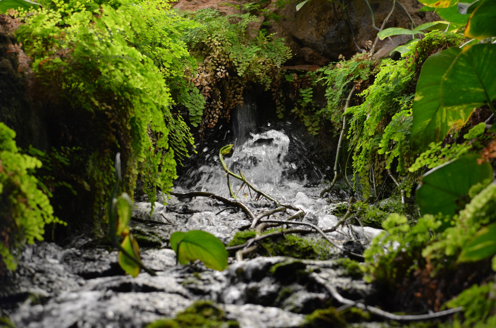 Kleiner Wasserfall