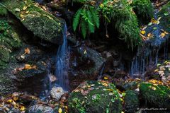 Kleiner Wasserfall