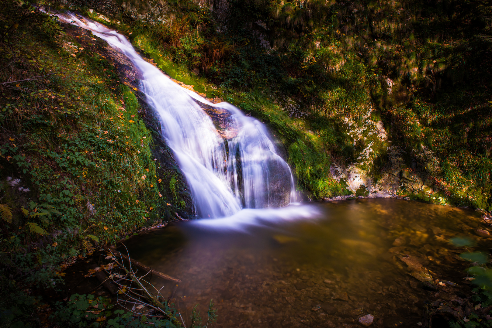 Kleiner Wasserfall