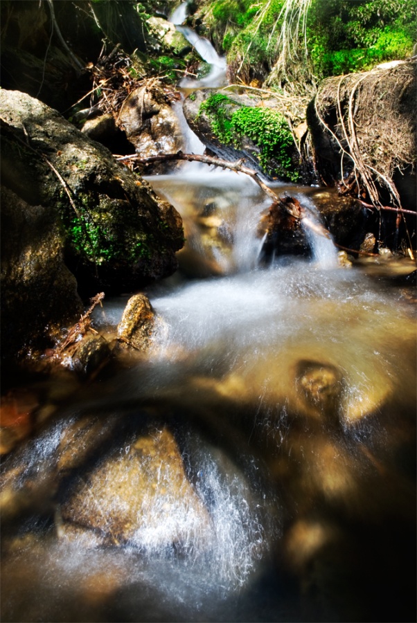 Kleiner Wasserfall