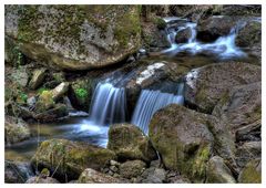 kleiner Wasserfall