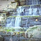 Kleiner Wasserfall am Cappenberger See