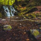 Kleiner Wasserfall am Elbesbach 