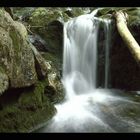 kleiner Wasserfall am kleinen Arbersee