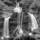 Kleiner Wasserfall am Kuhbach
