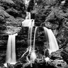 Kleiner Wasserfall am Kuhbach