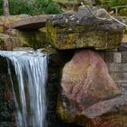 kleiner Wasserfall am Kurpark