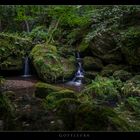 Kleiner Wasserfall an der Gottleuba