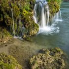 Kleiner Wasserfall an der Reuss