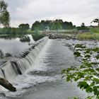 Kleiner Wasserfall an der Sieg