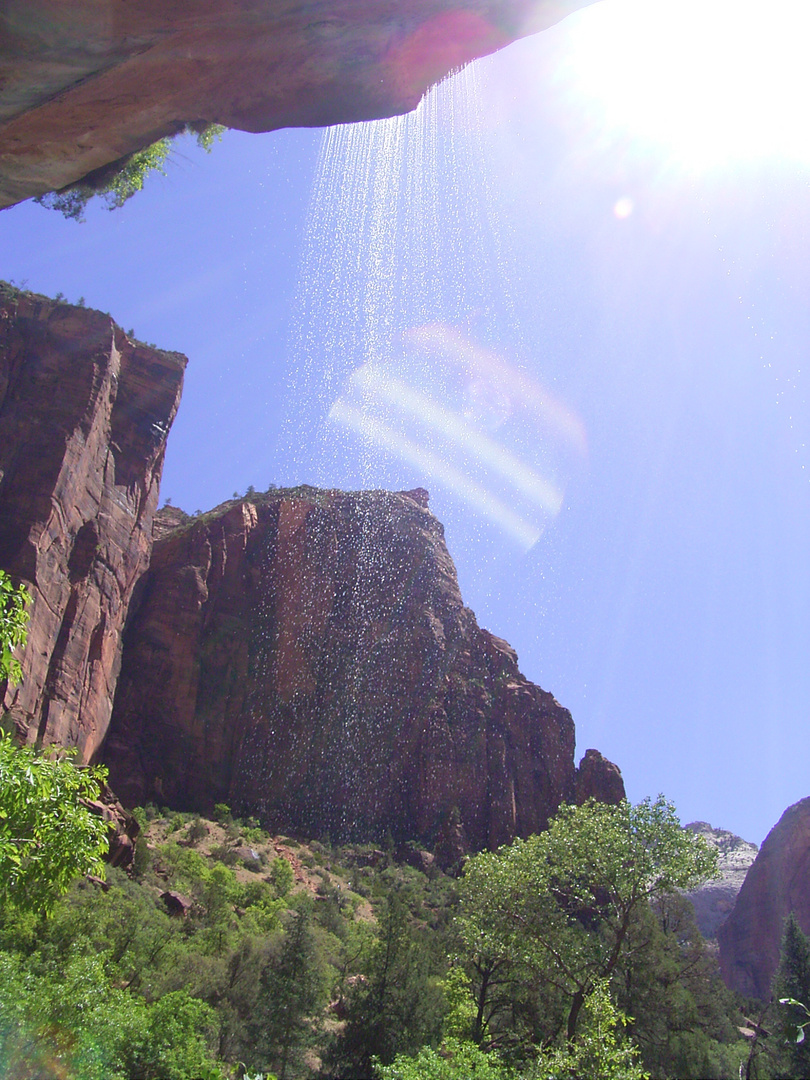 Kleiner Wasserfall