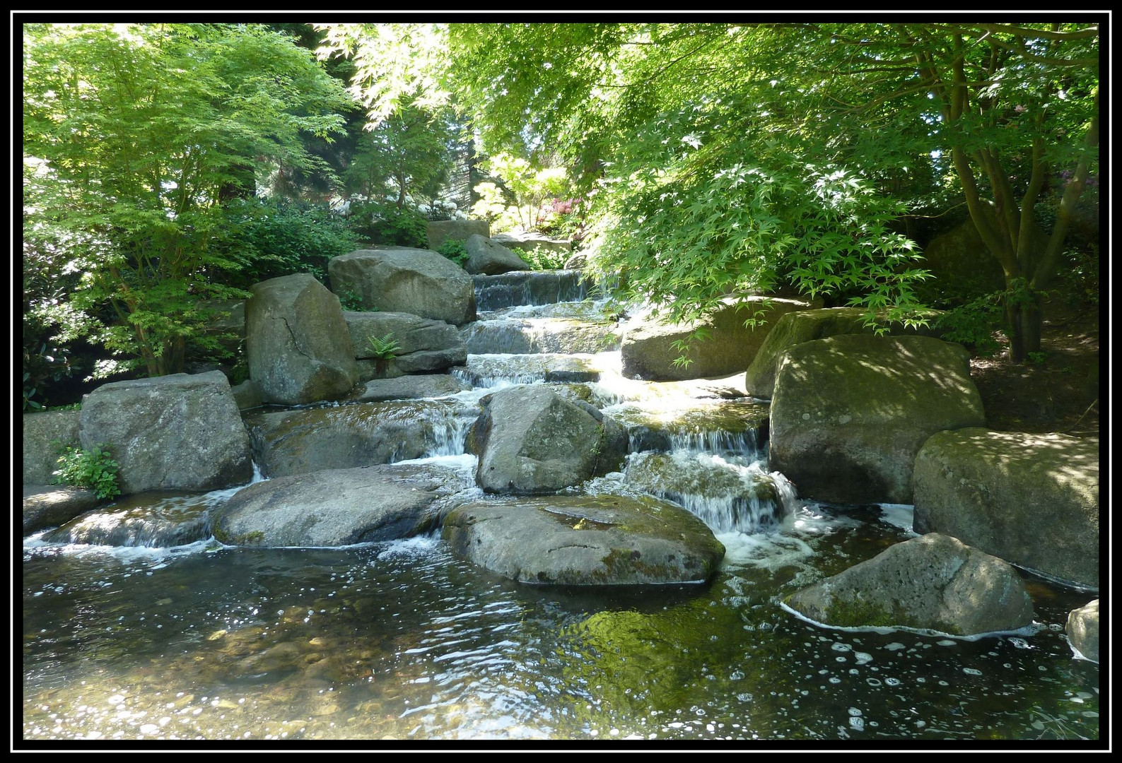 kleiner Wasserfall