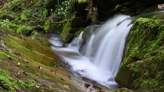 kleiner Wasserfall