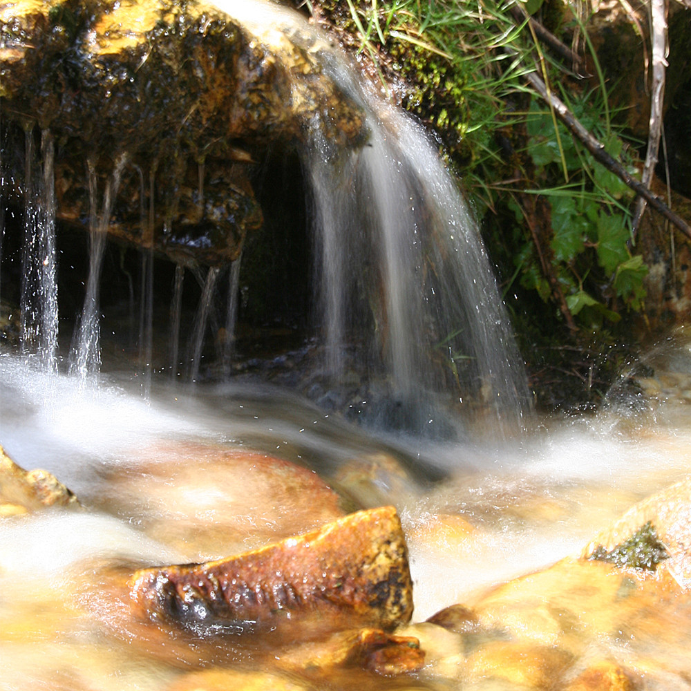 kleiner Wasserfall...