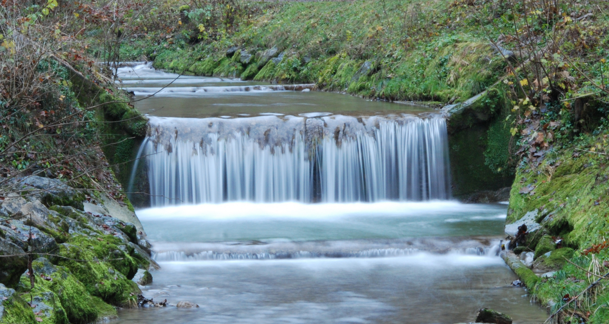 kleiner Wasserfall