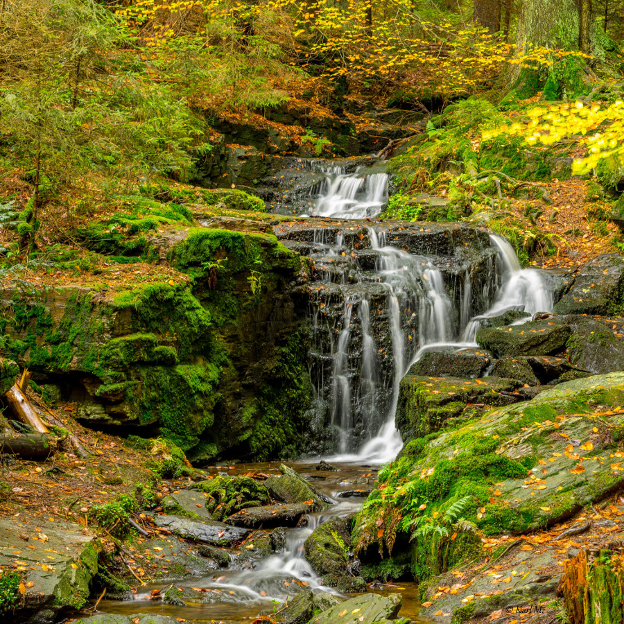 kleiner Wasserfall