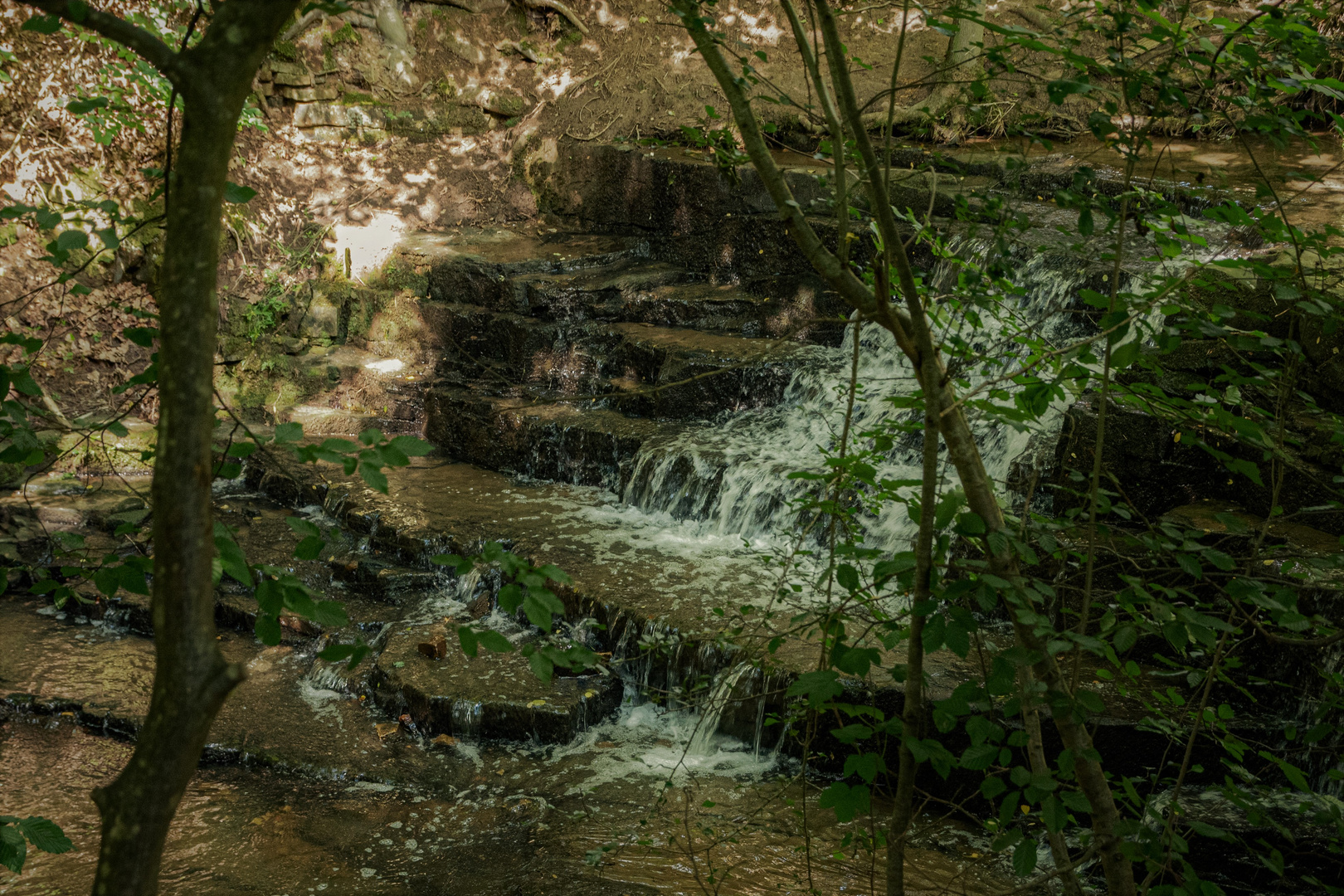 kleiner Wasserfall