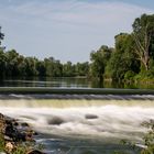 Kleiner Wasserfall - Der Lech bei Kissing