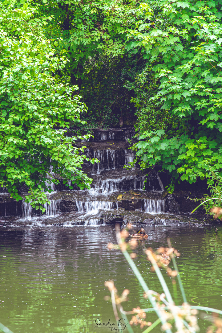 Kleiner Wasserfall 