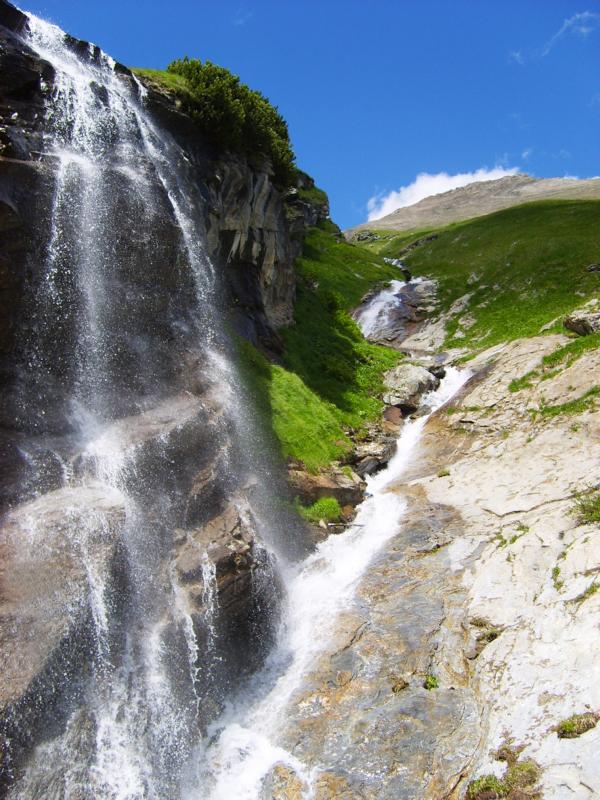 kleiner Wasserfall