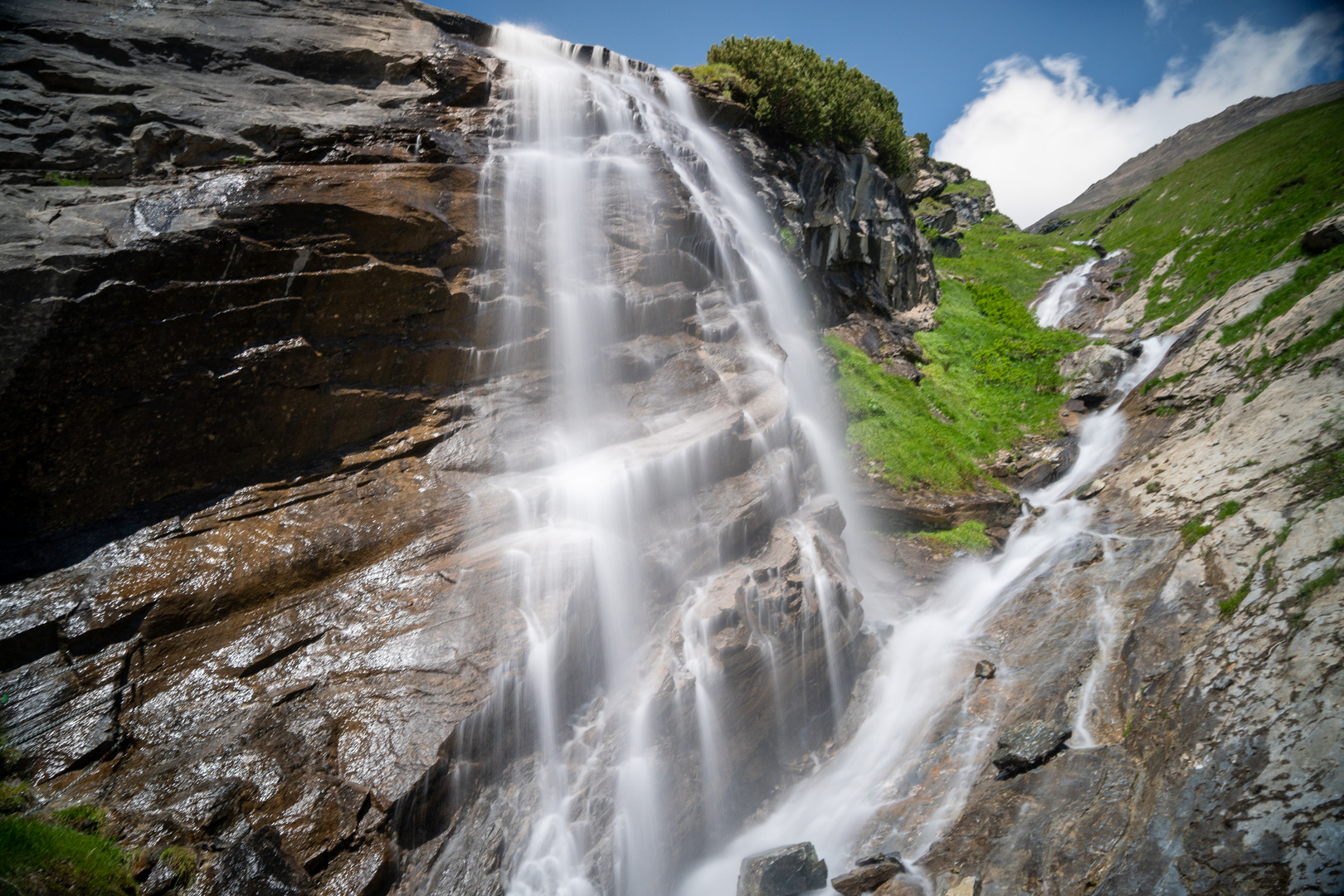 kleiner Wasserfall