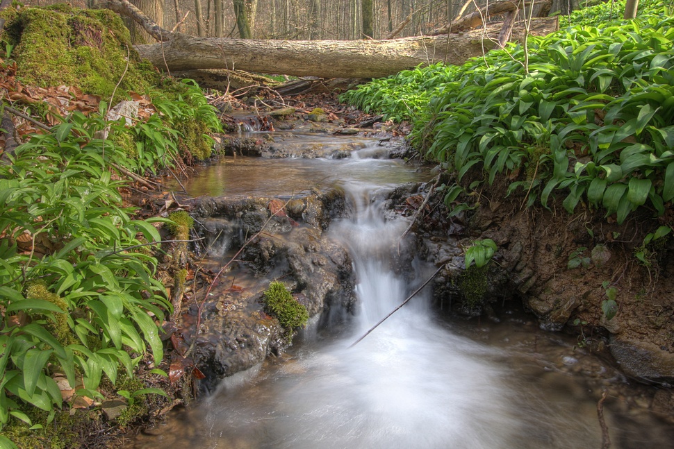 kleiner Wasserfall