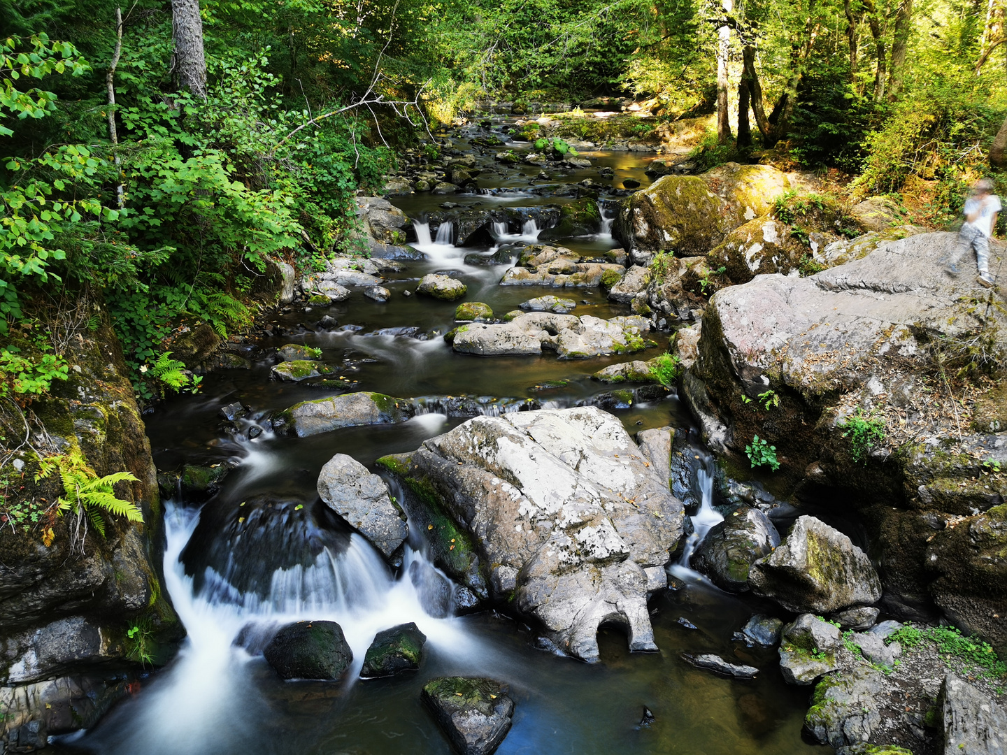 kleiner Wasserfall