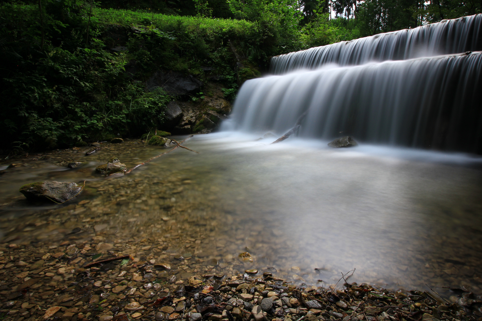 kleiner Wasserfall