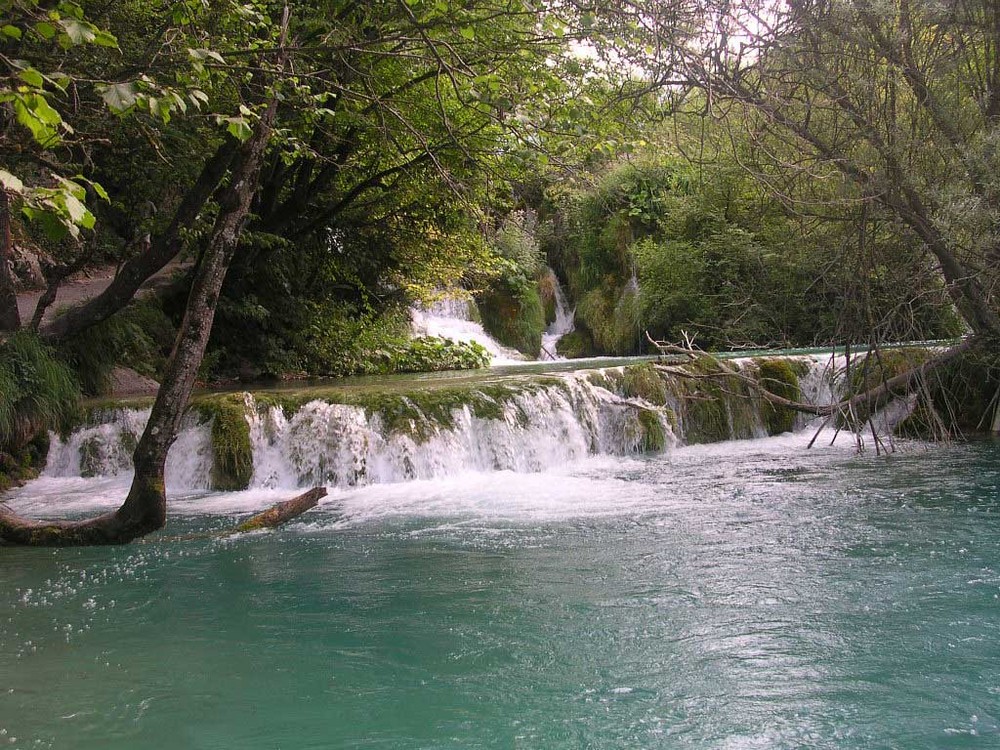 kleiner Wasserfall