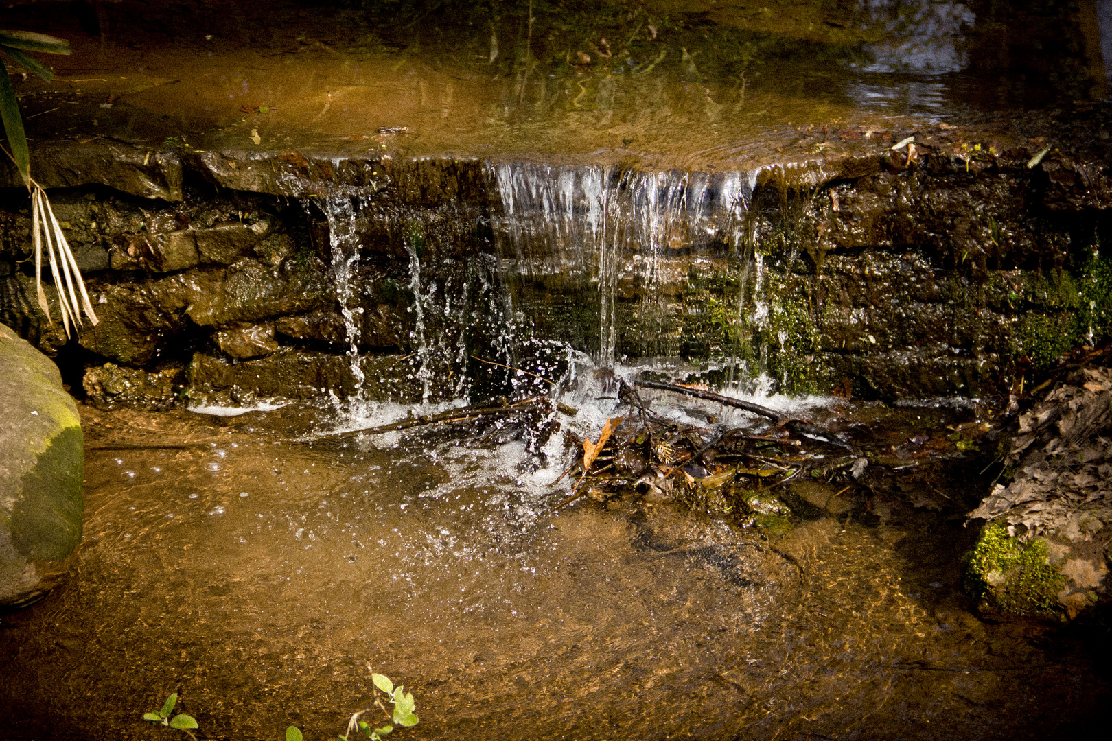 kleiner Wasserfall