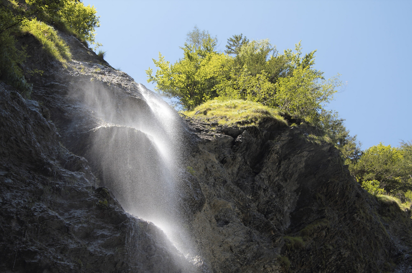 kleiner Wasserfall