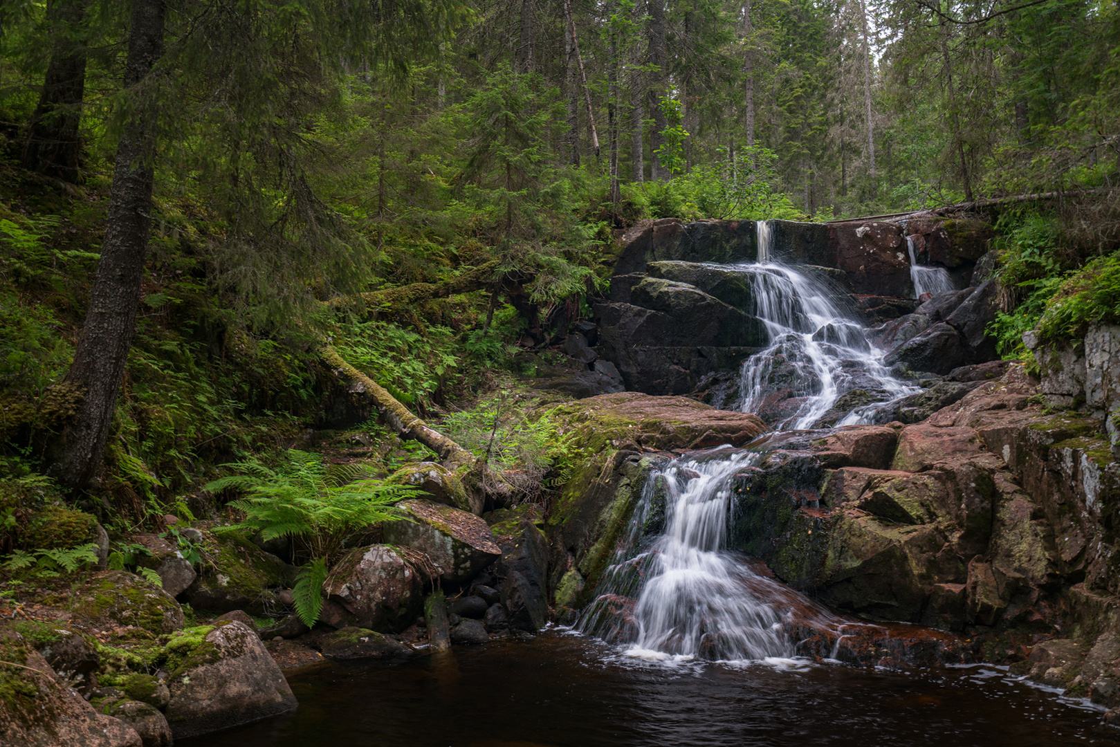 kleiner Wasserfall...