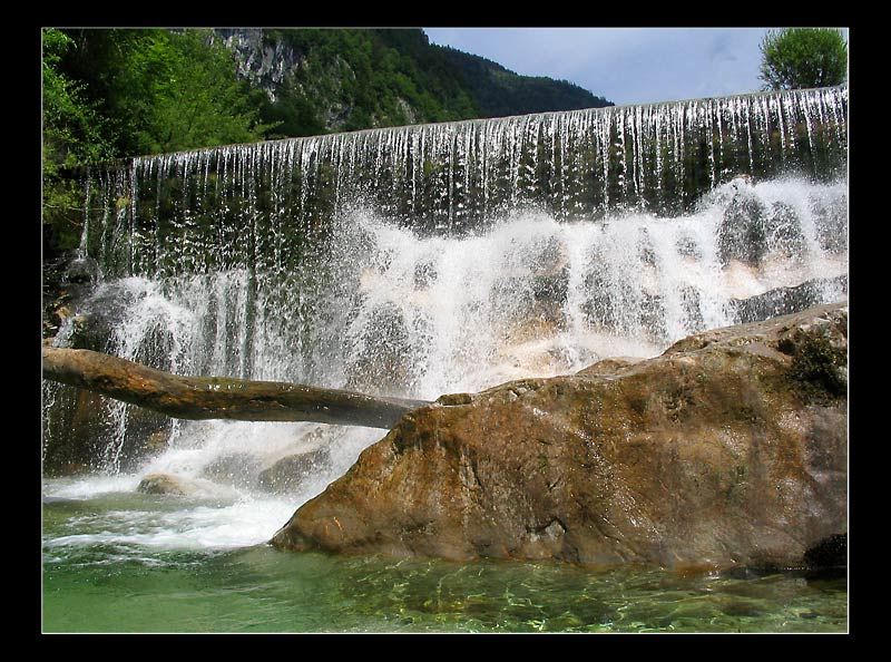 kleiner Wasserfall ganz groß!