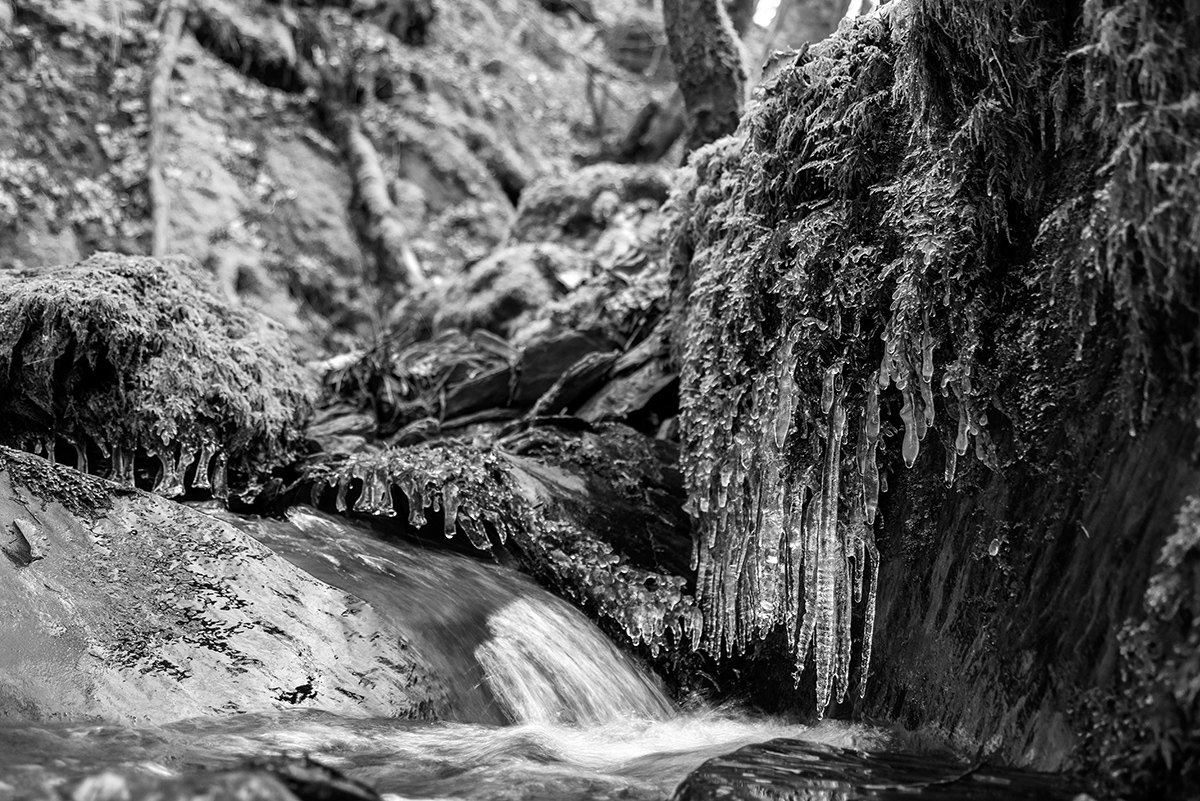 Kleiner Wasserfall ganz groß