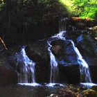 Kleiner Wasserfall im Allgäu