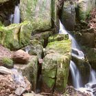 Kleiner Wasserfall im Erdbach