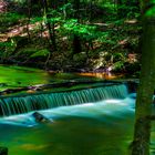 Kleiner Wasserfall im Harz