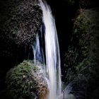 Kleiner Wasserfall im Odenwald