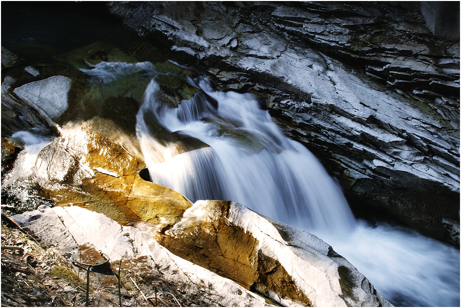 kleiner Wasserfall in Bad Gastein