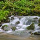 Kleiner Wasserfall in der Gauchachschlucht