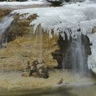 Kleiner Wasserfall in der Nähe von Dübendorf (CH)