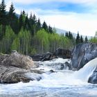 kleiner Wasserfall Norwegen