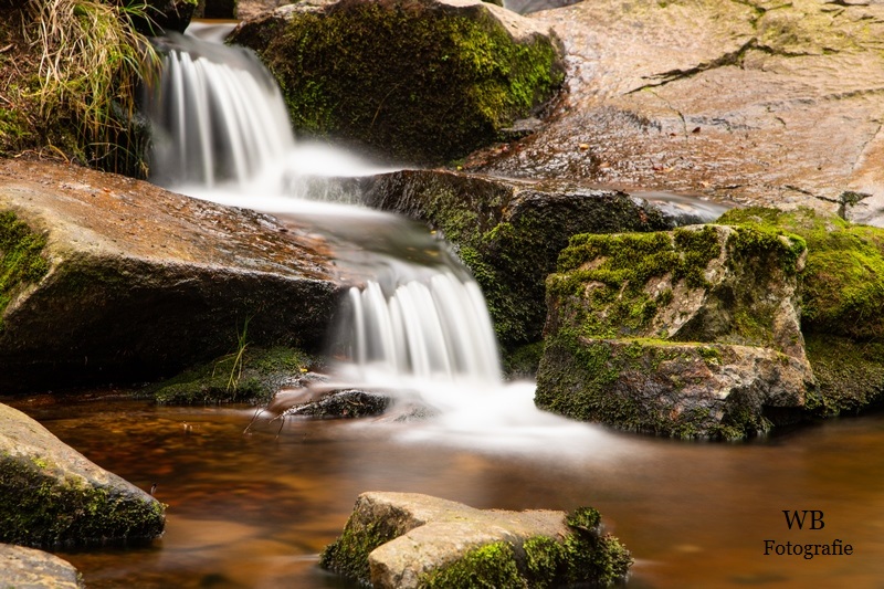 Kleiner Wasserfall Untere Bode bei Bad Harzburg