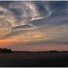 kleiner Wolkentanz am abend ....