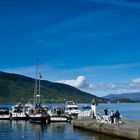 Kleiner Yachthafen bei Rosendal(Norwegen)