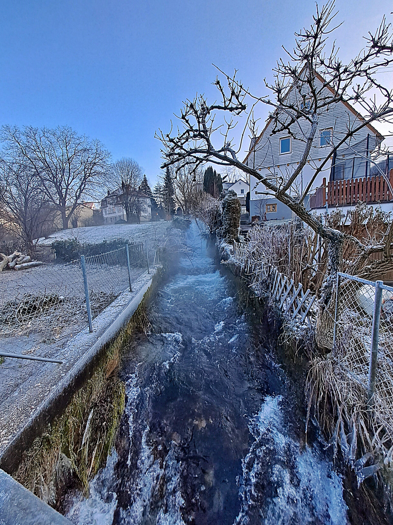 Kleiner Zufluss zur Erms