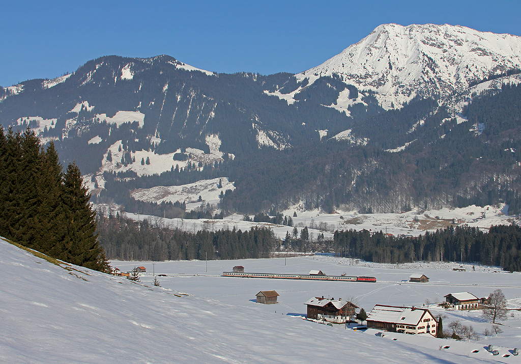 Kleiner Zug, große Berge!