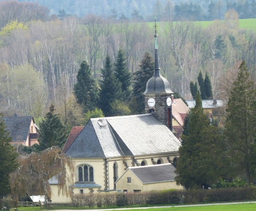 Kleines aber feines Kirchlein in Porschdorf