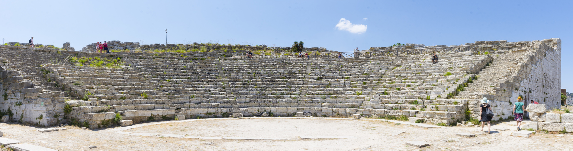 Kleines Amphitheater in Sizilien